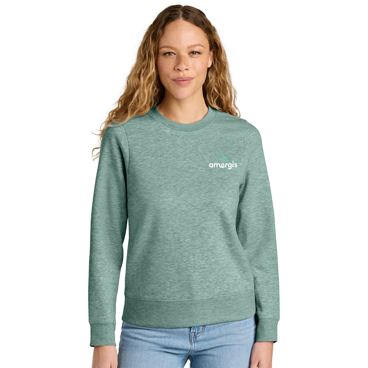 District Women's Fleece Crew