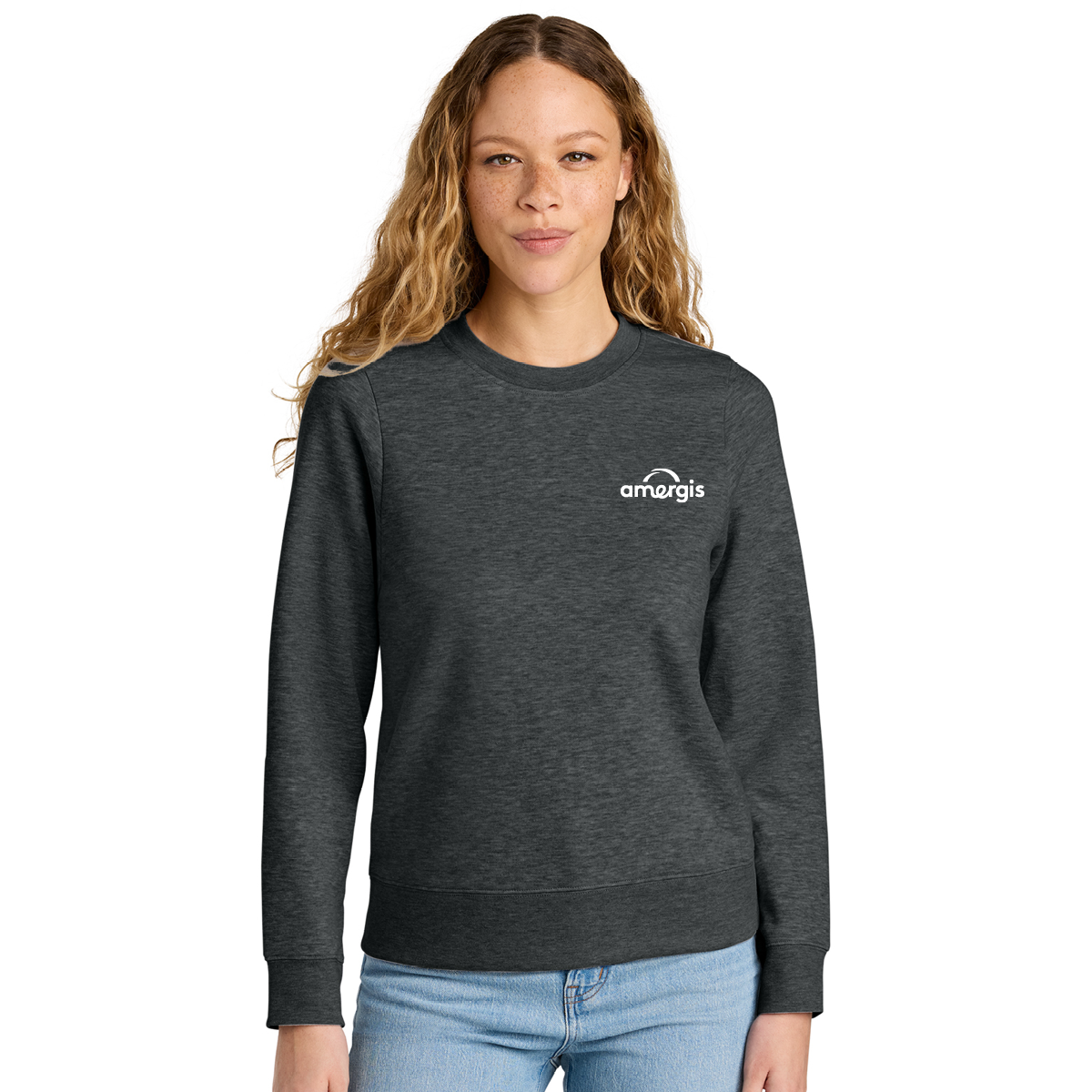 District Women's Fleece Crew