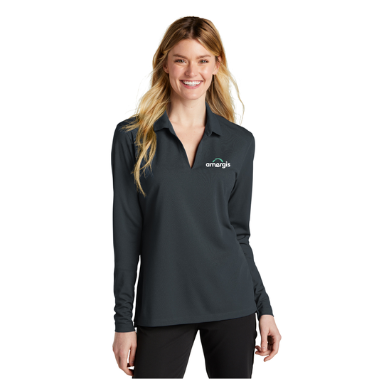 Ladies Nike Dri-FIT Longsleeve Polo