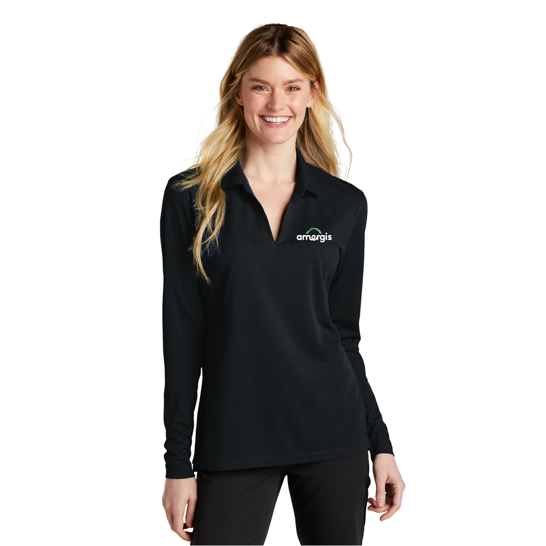 Ladies Nike Dri-FIT Longsleeve Polo