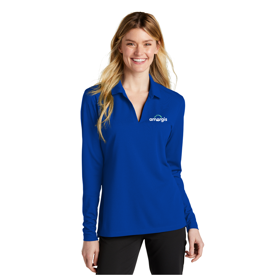 Ladies Nike Dri-FIT Longsleeve Polo