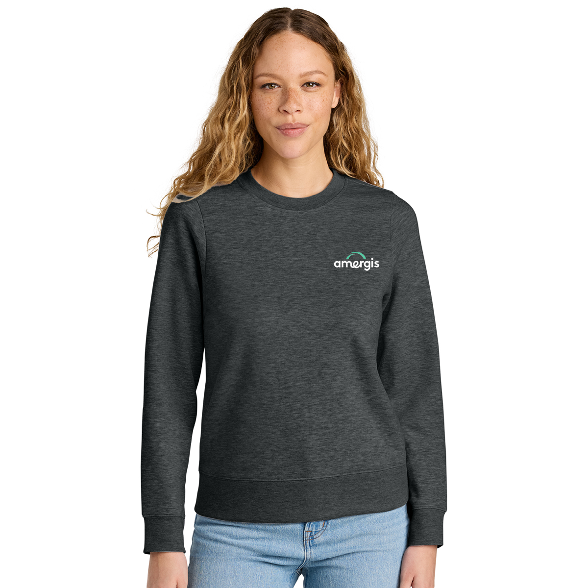 District Women's Fleece Crew