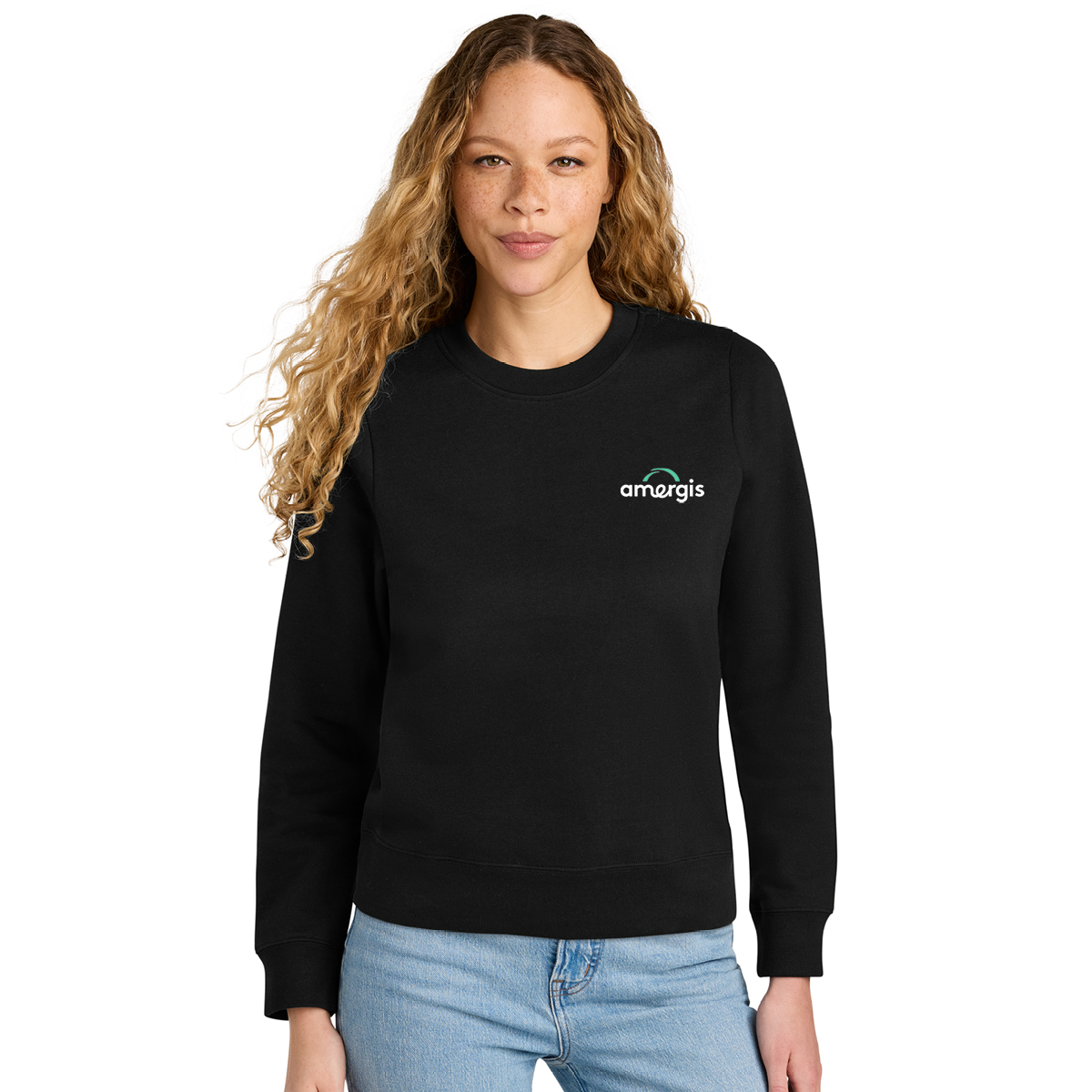 District Women's Fleece Crew