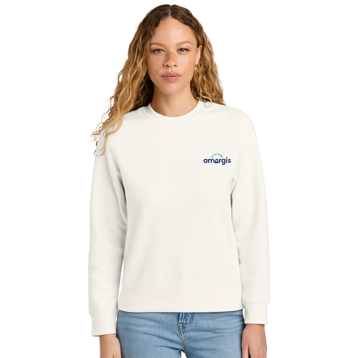 District Women's Fleece Crew