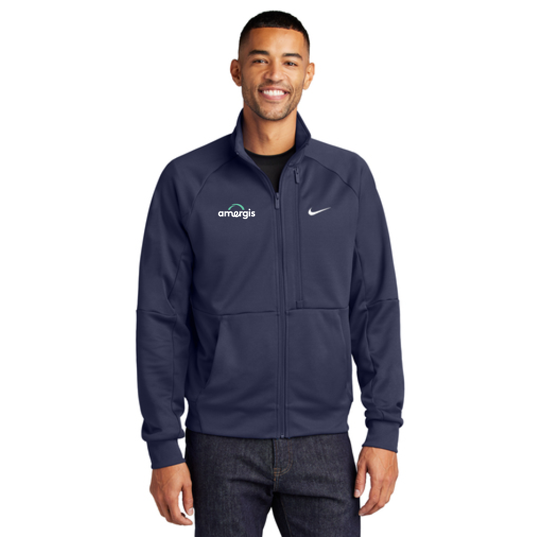 Nike Mens Full Zip Chest Swoosh Jacket