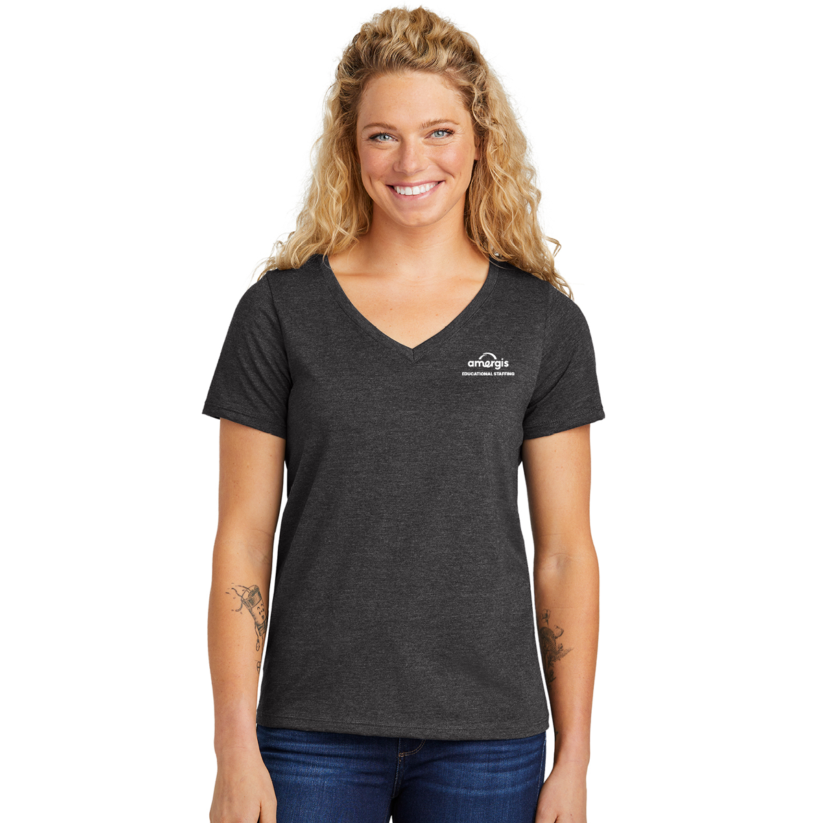 Volunteer Knitwear Women's V-Neck Tee