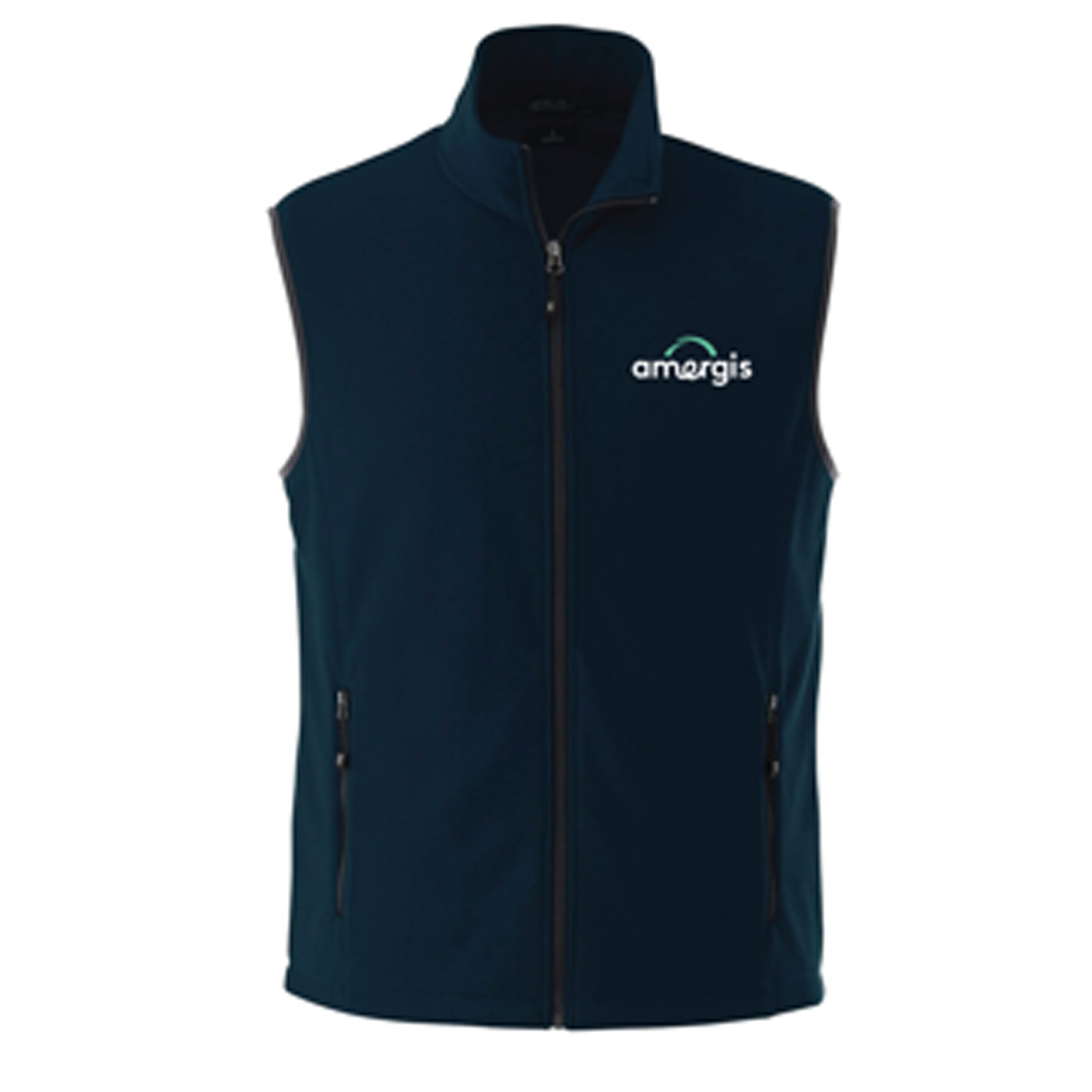 Men's TYNDALL Poly Microfleece Vest  - Navy