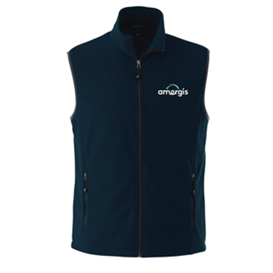 Men's TYNDALL Poly Microfleece Vest  - Navy