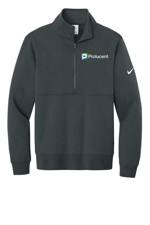 Nike Mens Club Fleece Sleeve Swoosh 1/2 Zip